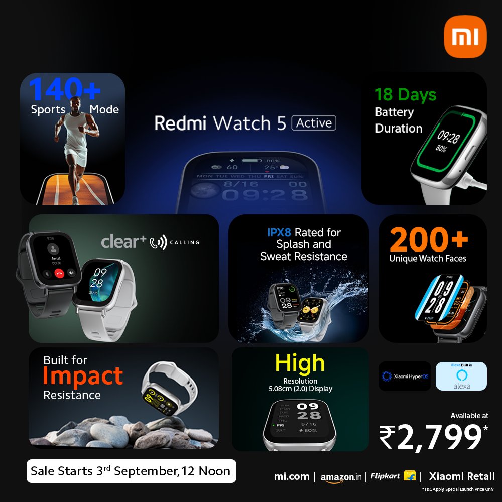redmi watch 5 active